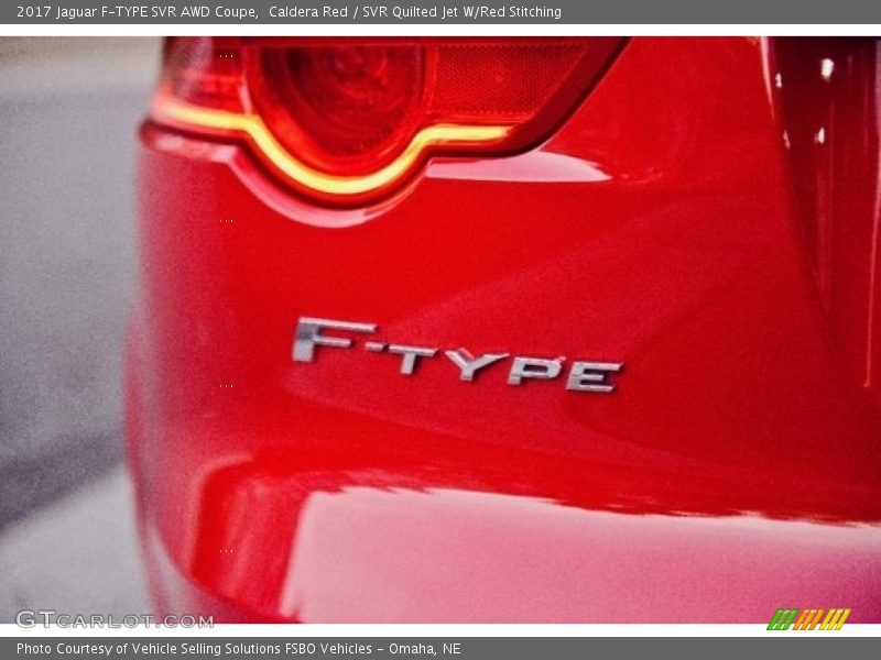  2017 F-TYPE SVR AWD Coupe Logo