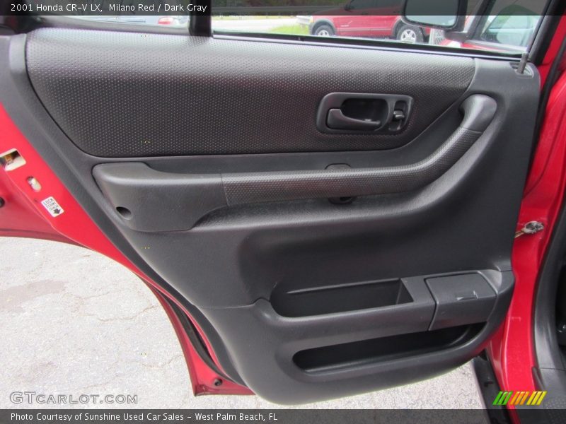 Milano Red / Dark Gray 2001 Honda CR-V LX