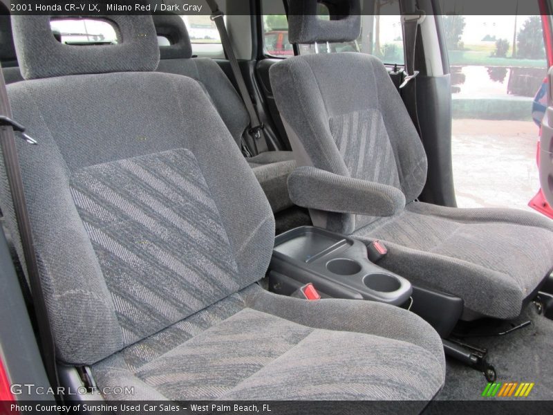 Milano Red / Dark Gray 2001 Honda CR-V LX