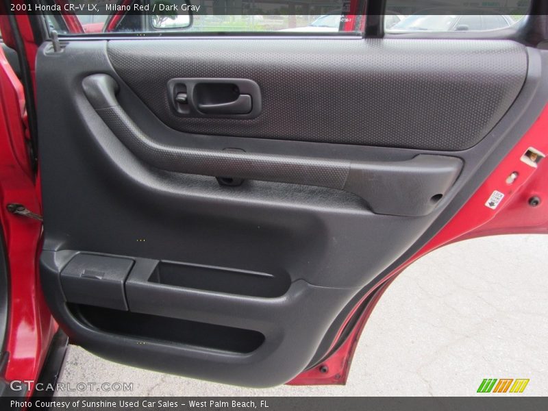 Milano Red / Dark Gray 2001 Honda CR-V LX