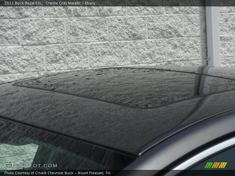 Granite Gray Metallic / Ebony 2011 Buick Regal CXL