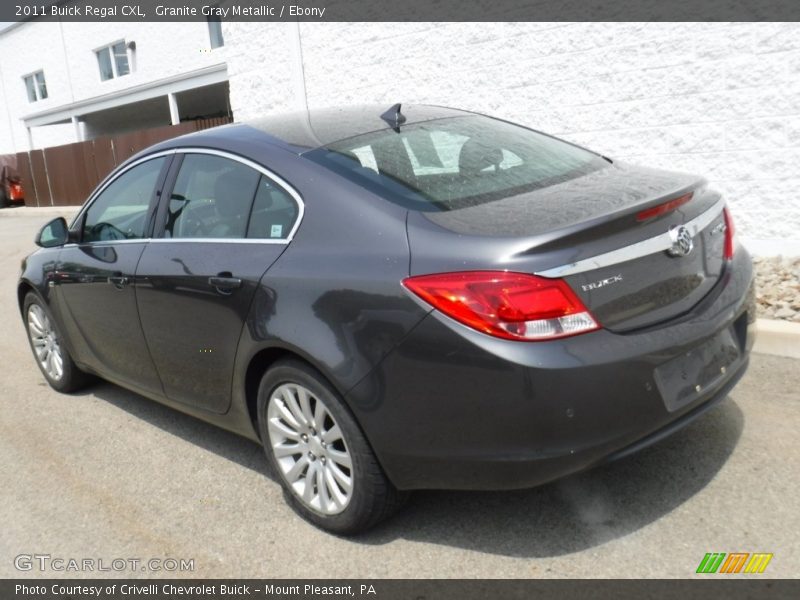 Granite Gray Metallic / Ebony 2011 Buick Regal CXL