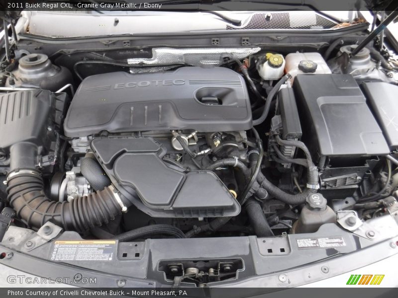 Granite Gray Metallic / Ebony 2011 Buick Regal CXL