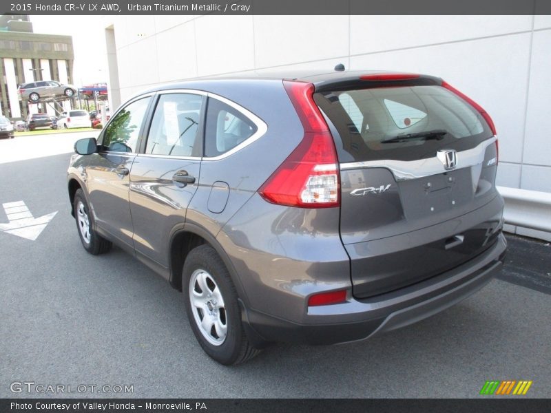 Urban Titanium Metallic / Gray 2015 Honda CR-V LX AWD