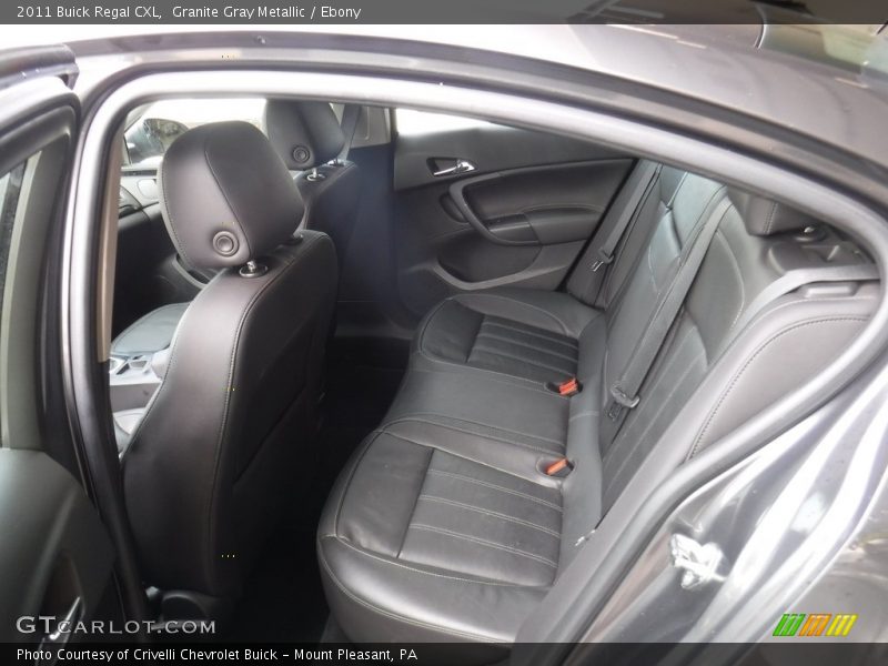 Granite Gray Metallic / Ebony 2011 Buick Regal CXL