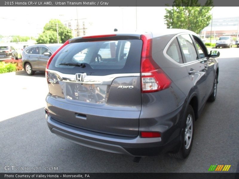 Urban Titanium Metallic / Gray 2015 Honda CR-V LX AWD