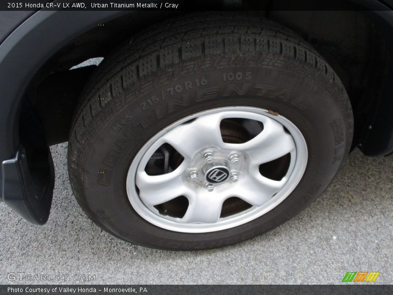 Urban Titanium Metallic / Gray 2015 Honda CR-V LX AWD