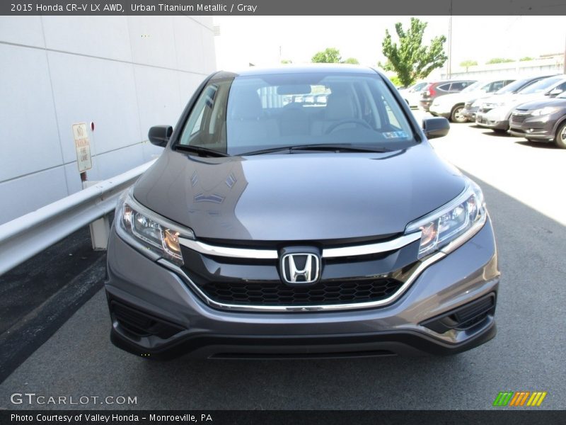 Urban Titanium Metallic / Gray 2015 Honda CR-V LX AWD