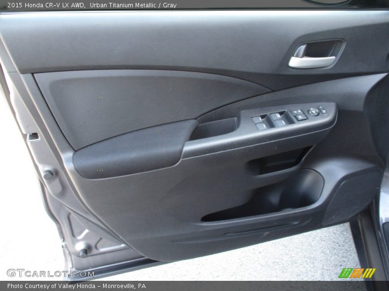 Urban Titanium Metallic / Gray 2015 Honda CR-V LX AWD