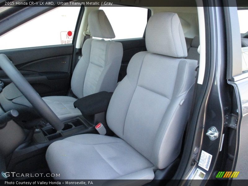 Urban Titanium Metallic / Gray 2015 Honda CR-V LX AWD