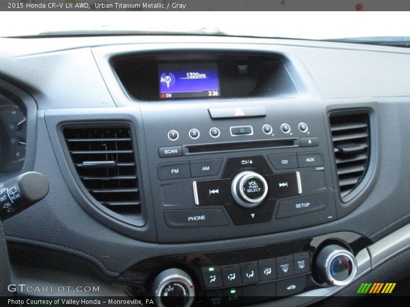 Urban Titanium Metallic / Gray 2015 Honda CR-V LX AWD
