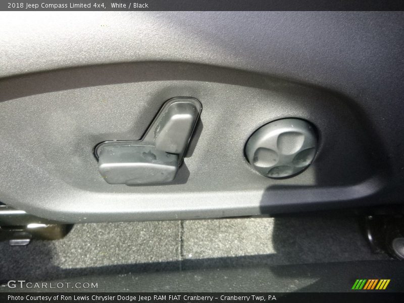 White / Black 2018 Jeep Compass Limited 4x4