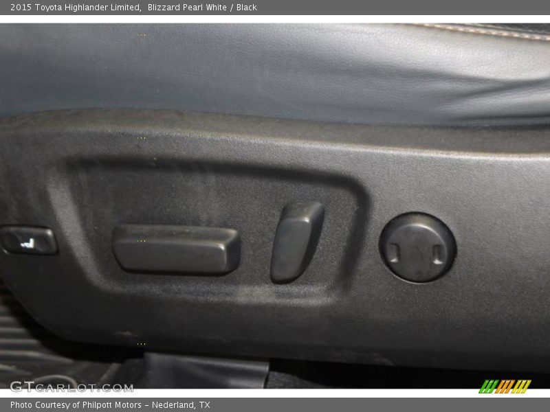 Blizzard Pearl White / Black 2015 Toyota Highlander Limited