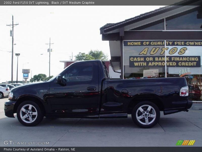 Black / SVT Medium Graphite 2002 Ford F150 SVT Lightning