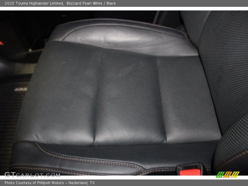 Blizzard Pearl White / Black 2015 Toyota Highlander Limited