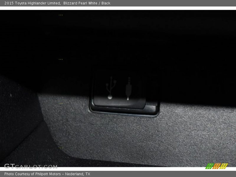 Blizzard Pearl White / Black 2015 Toyota Highlander Limited