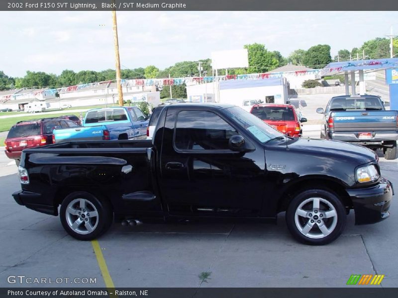 Black / SVT Medium Graphite 2002 Ford F150 SVT Lightning