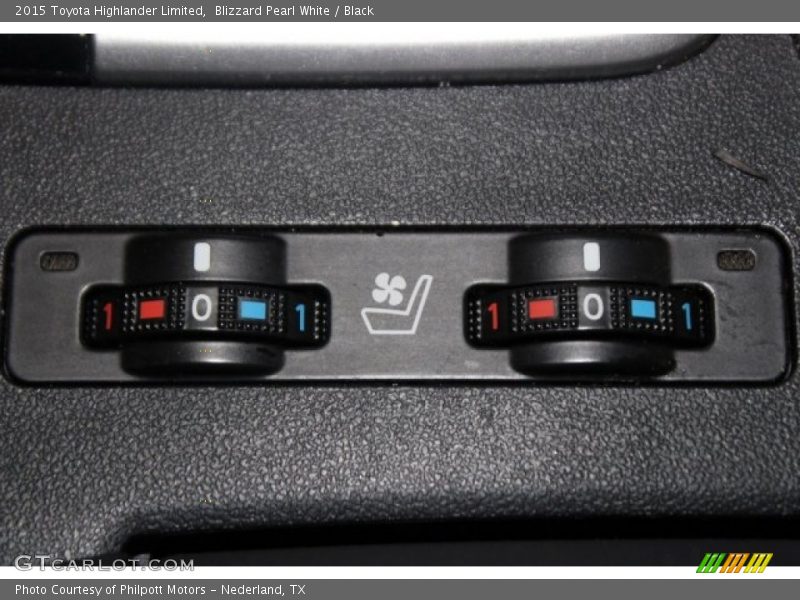 Blizzard Pearl White / Black 2015 Toyota Highlander Limited