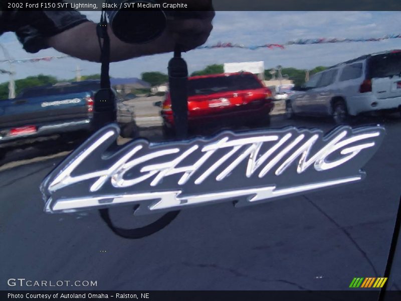 Black / SVT Medium Graphite 2002 Ford F150 SVT Lightning