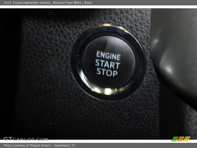 Blizzard Pearl White / Black 2015 Toyota Highlander Limited