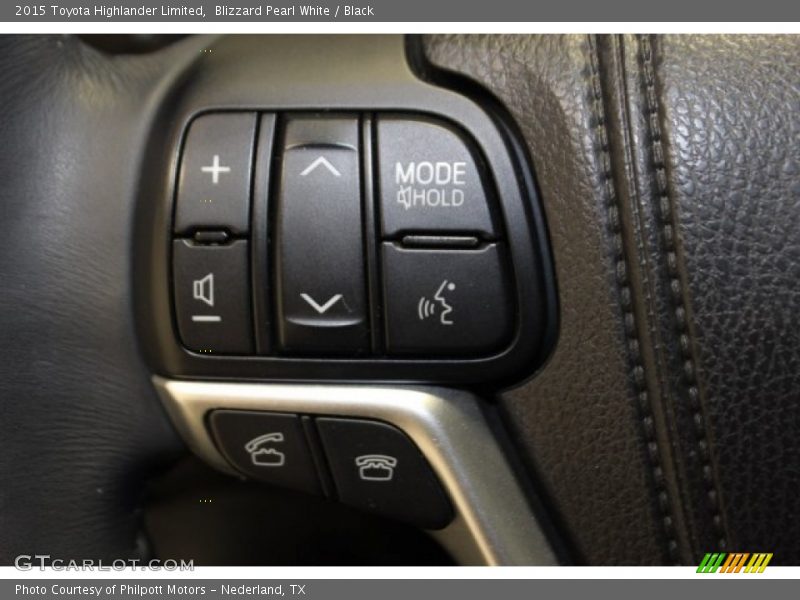 Blizzard Pearl White / Black 2015 Toyota Highlander Limited