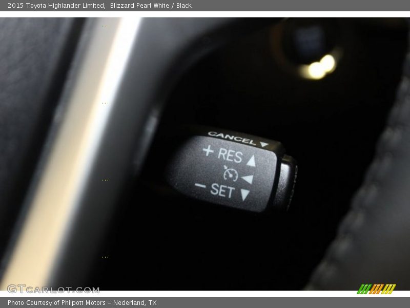 Blizzard Pearl White / Black 2015 Toyota Highlander Limited