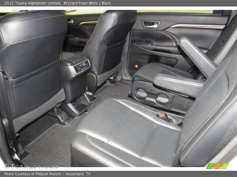 Blizzard Pearl White / Black 2015 Toyota Highlander Limited
