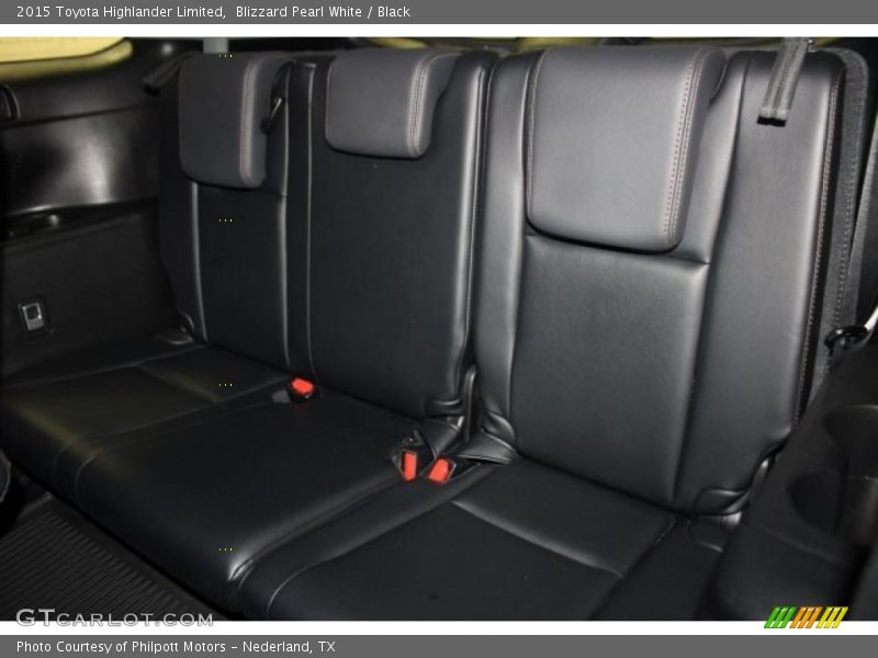 Blizzard Pearl White / Black 2015 Toyota Highlander Limited