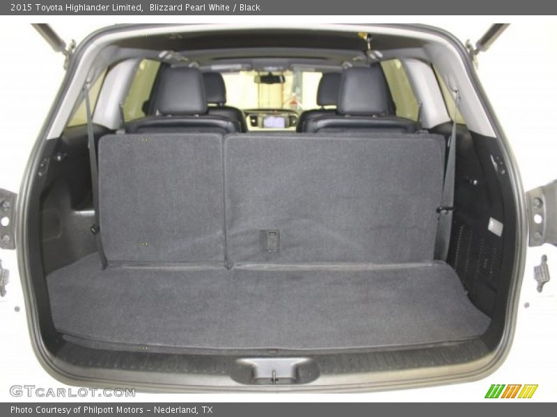 Blizzard Pearl White / Black 2015 Toyota Highlander Limited