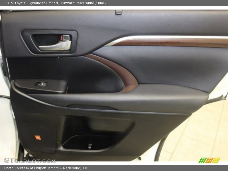 Blizzard Pearl White / Black 2015 Toyota Highlander Limited