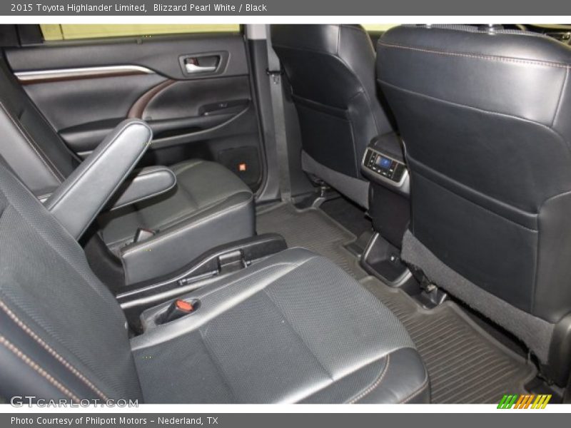 Blizzard Pearl White / Black 2015 Toyota Highlander Limited
