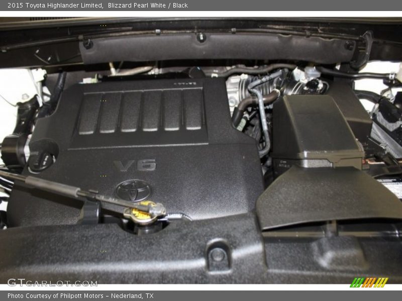 Blizzard Pearl White / Black 2015 Toyota Highlander Limited