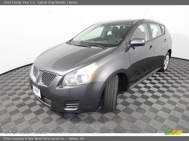 Carbon Gray Metallic / Ebony 2009 Pontiac Vibe 2.4