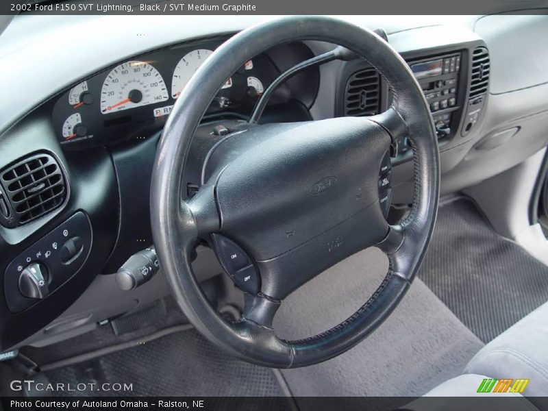 Black / SVT Medium Graphite 2002 Ford F150 SVT Lightning