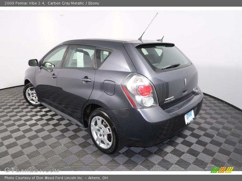 Carbon Gray Metallic / Ebony 2009 Pontiac Vibe 2.4