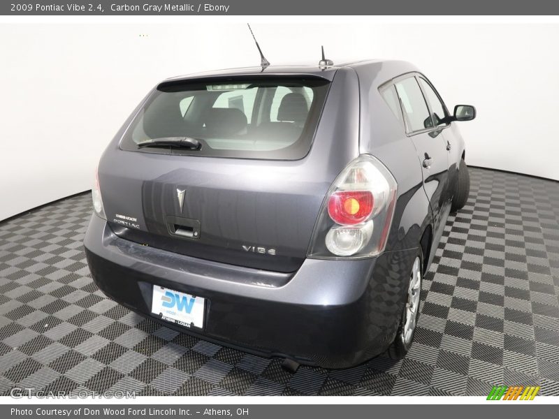 Carbon Gray Metallic / Ebony 2009 Pontiac Vibe 2.4