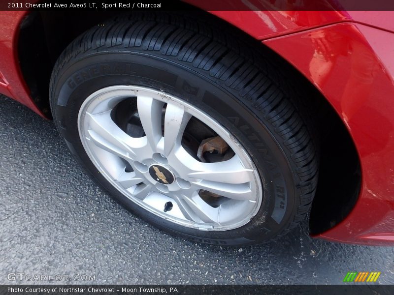 Sport Red / Charcoal 2011 Chevrolet Aveo Aveo5 LT
