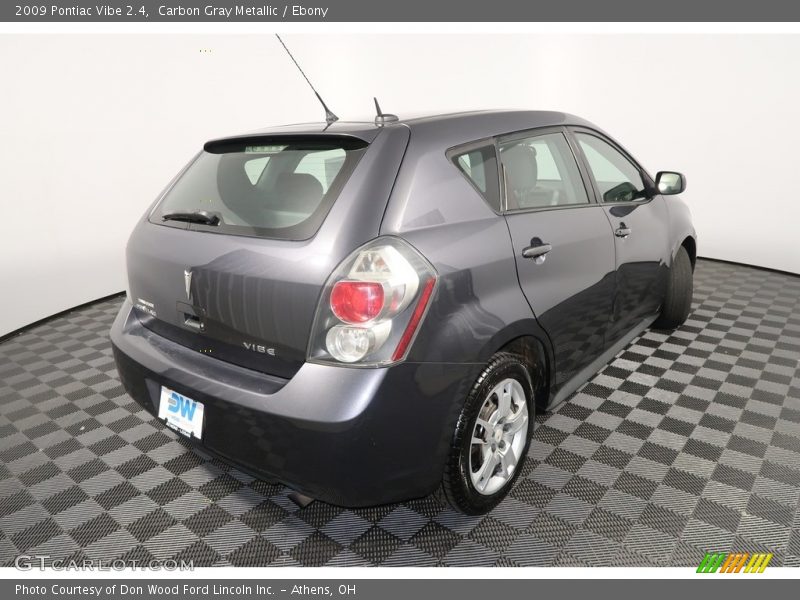 Carbon Gray Metallic / Ebony 2009 Pontiac Vibe 2.4