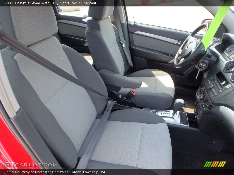 Sport Red / Charcoal 2011 Chevrolet Aveo Aveo5 LT