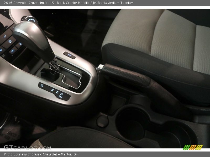 Black Granite Metallic / Jet Black/Medium Titanium 2016 Chevrolet Cruze Limited LS