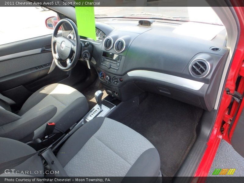Sport Red / Charcoal 2011 Chevrolet Aveo Aveo5 LT