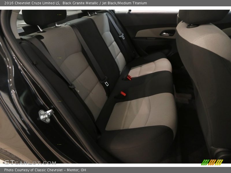 Black Granite Metallic / Jet Black/Medium Titanium 2016 Chevrolet Cruze Limited LS