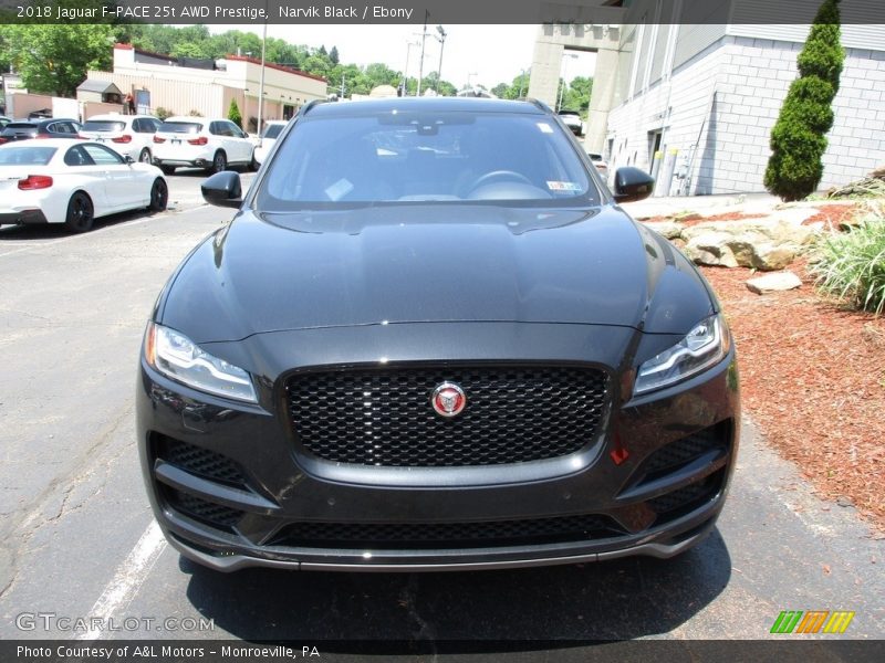Narvik Black / Ebony 2018 Jaguar F-PACE 25t AWD Prestige