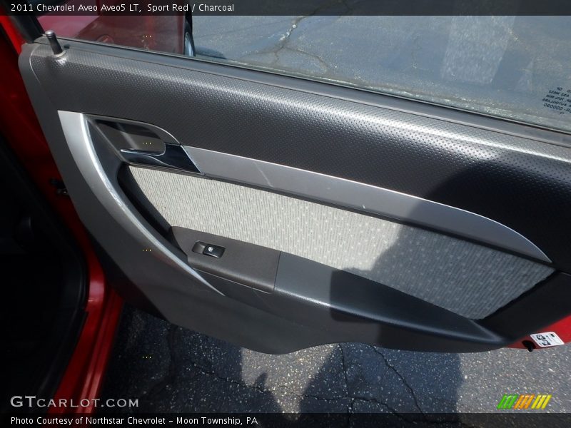 Sport Red / Charcoal 2011 Chevrolet Aveo Aveo5 LT