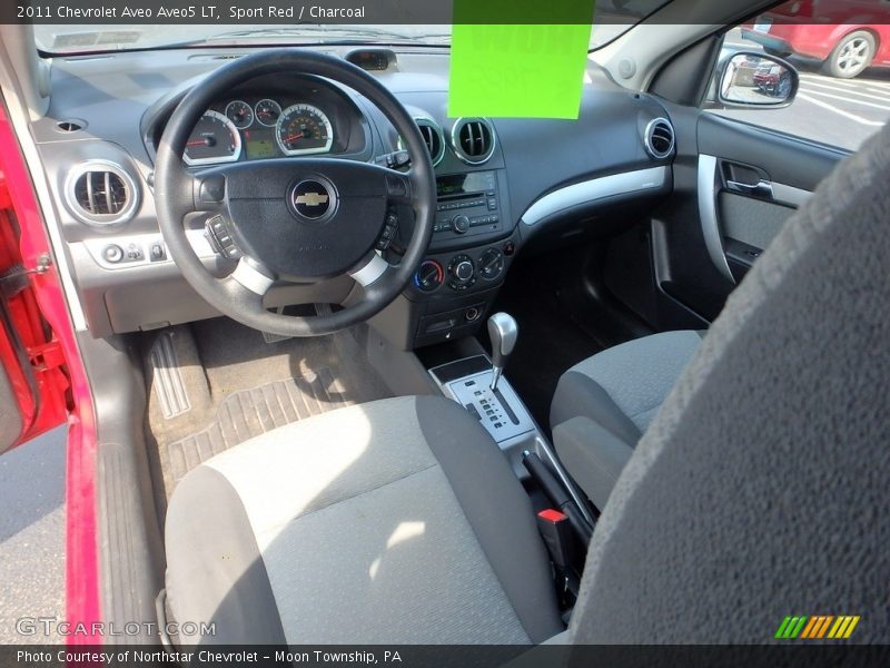 Sport Red / Charcoal 2011 Chevrolet Aveo Aveo5 LT