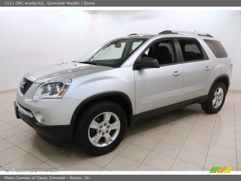 Quicksilver Metallic / Ebony 2011 GMC Acadia SLE