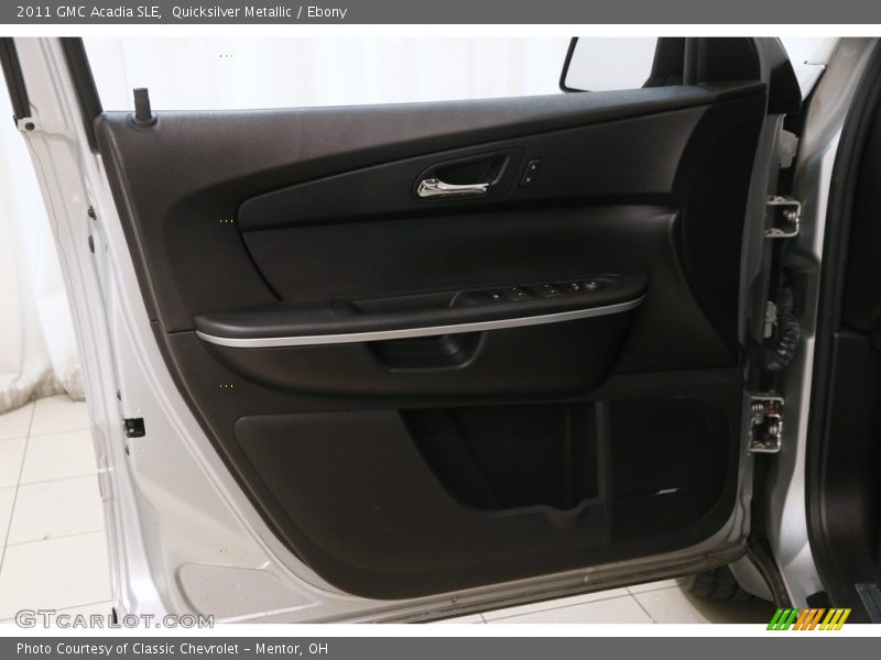 Quicksilver Metallic / Ebony 2011 GMC Acadia SLE