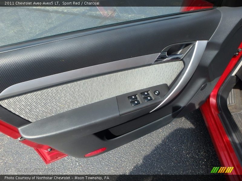 Sport Red / Charcoal 2011 Chevrolet Aveo Aveo5 LT