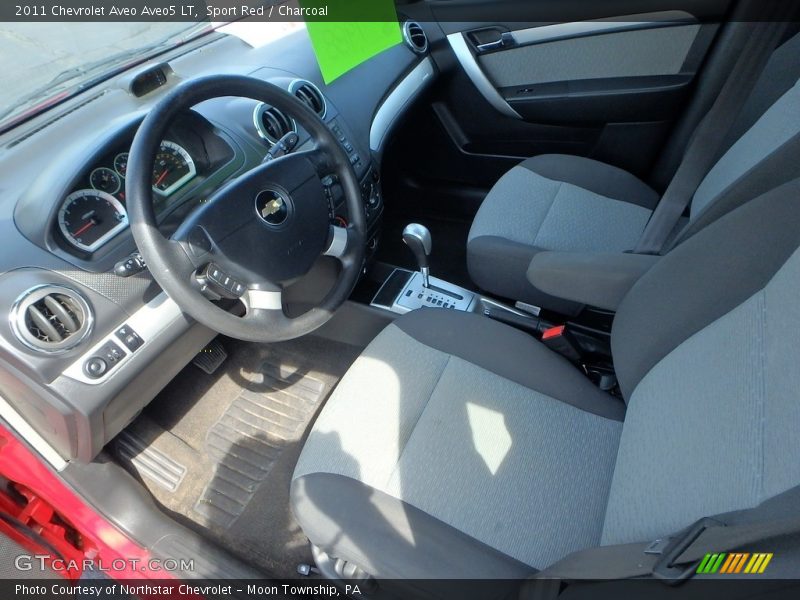 Sport Red / Charcoal 2011 Chevrolet Aveo Aveo5 LT