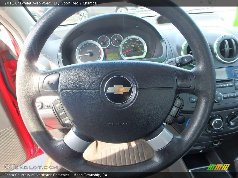 Sport Red / Charcoal 2011 Chevrolet Aveo Aveo5 LT